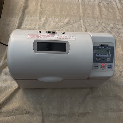 Zojirushi Home Bakery BBCC-V20 Bread Maker Machine 2lb Double Paddle - Tested