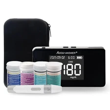 Multifunction Monitor Blood Uric Acid Test BG Urine Uric Acid Total Cholesterol