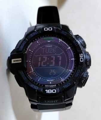 PRO TREK PRG-270-1AJF Schwarz Digitaluhr Triple Sensor