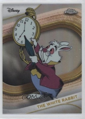 2025 Topps Chrome Disney Refractor The White Rabbit #180 1pc3