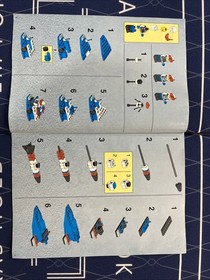 LEGO SYSTEM ICE PLANET DEEP FREEZE DEFENDER 6973 INSTRUCTION MANUAL RETIRED