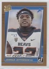 2021 Donruss Rated Rookie Portrait Studio Series /100 Jermar Jefferson #297 1d0h