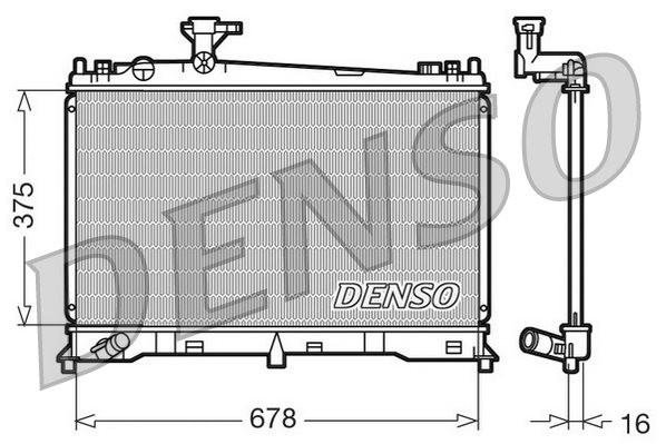 Fits DENSO-TERMIKA DRM44010 RADIATOR - Image 7