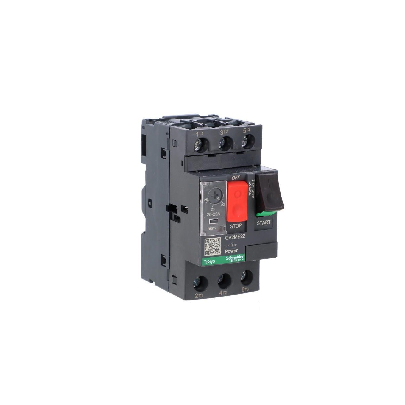 TeSys Deca Motor Switch 3P 11kW 20-25A GV2ME22