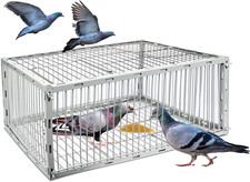 Pigeon Trap Cage with Escape-Proof Design Auto Bird Trap Cage for Pigeons and