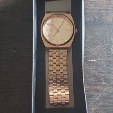 Nixon Time Teller Minimal Rose Gold SS Bracel...