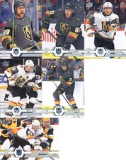 2019-20 Upper Deck Series 1 & 2 Veteran Las Vegas Golden Knights Team Set of 13 