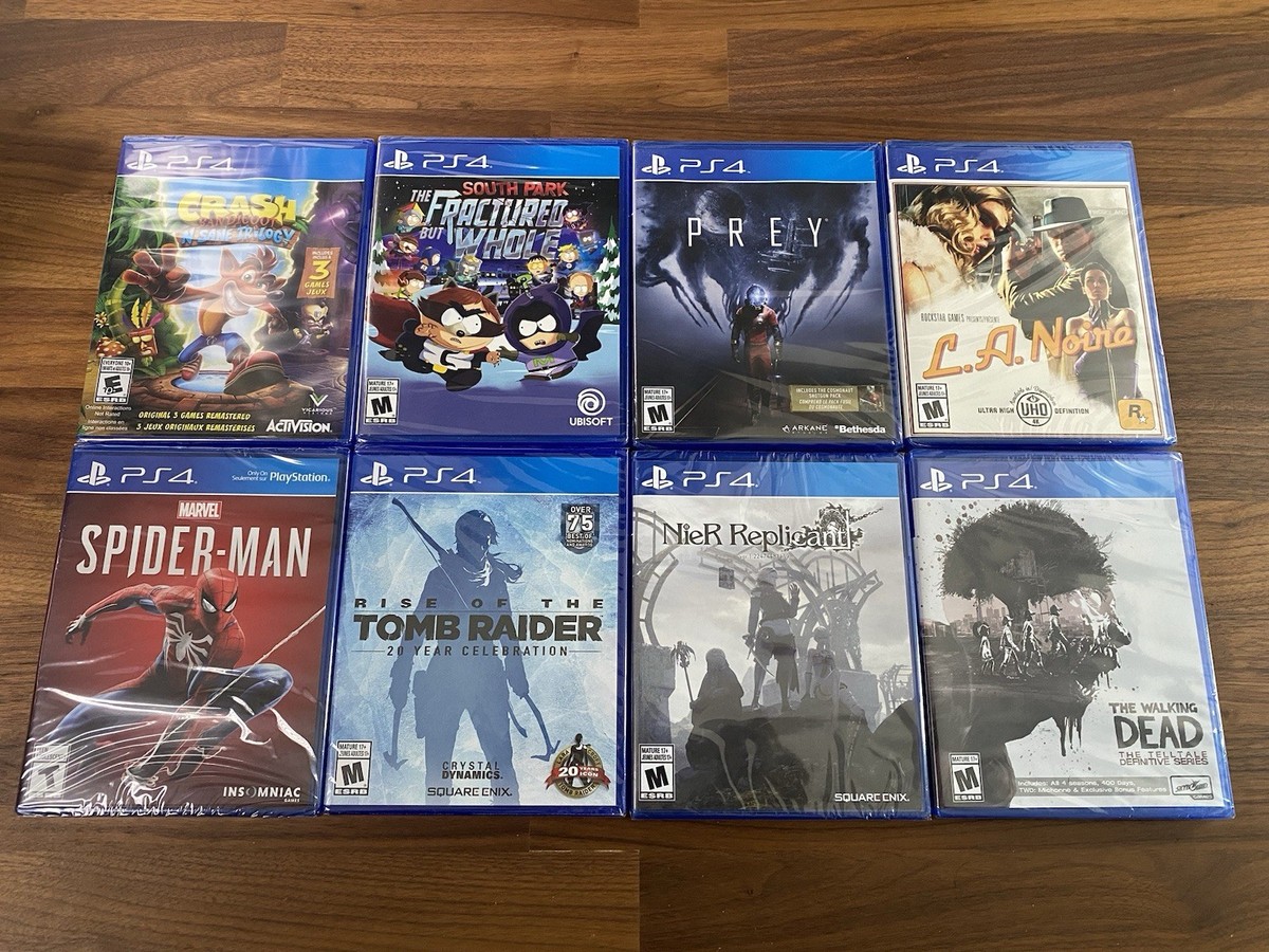 PS4 Huge Game Lot | Brand New Sealed | Top Titles & Multiple