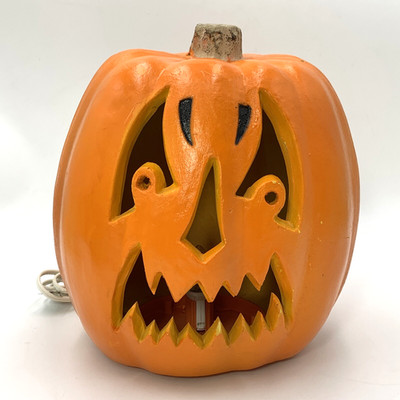Vtg The Paper Magic Group Halloween FoamBlow Mold Pumpkin 9'' Jack O Lantern 1998