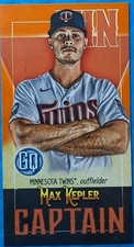 Max Kepler #CM-MK (2021 Topps Gypsy Queen Captains Minis)