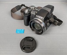 TESTED Sony Cyber-shot DSC-H5 7.2MP Digital Camera BLACK w/Memory Stick, Battery