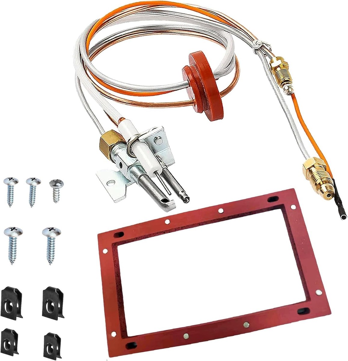 Upgraded SP20075/SP20305A Pilot & Igniter Assembly Kit - Fixes Rheem & GE Water Heater Issues
