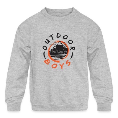 Outdoor Boys Logo Kids' Crewneck Sweatshirt