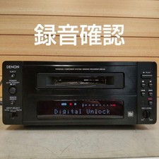 DENON DMD-80 MD Deck Minidisc Player Recorder Audio Working Confirmed USED