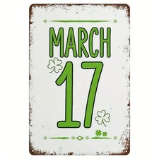 St. Patrick'S Day Tin Metal Signs Home D cor 8x12 Vintage Iron Wall Art Decor f