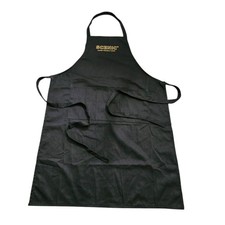 Scenic Luxury Chef Apron Black Catering Cooking Kitchen Butcher with Pocket