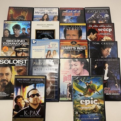 DVD Movies - Bulk Lot of 18 - Mixed Titles - Comedy - Action +++