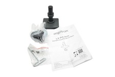 Ergotron LX Pro Arm Standard Grommet Mount Base Gray Single Monitor Desk Mount
