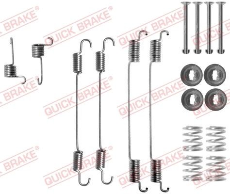 Quick Brake ZubehöRsatz, Bremsbacken Hinten FüR Dacia Lada Renault-image