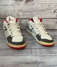 Boys Nike Air Jordan Flight 45 White Sneaker 7Y