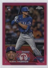 2023 Topps Chrome Magenta Refractor 3/399 Bubba Thompson #58 0q3