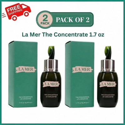 Pack of 2 La Mer The Concentrate 1.7 oz / 50ml - New in Box
