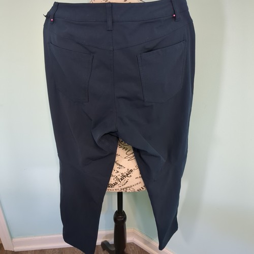 Lululemon Pants Mens 32x30 Navy ABC Classic Fit Utilitech 5 Pocket Trouser - Picture 2 of 5