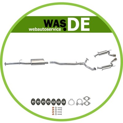 Auspuffanlage für Chevrolet Captiva 2.4i 136PS ab. 06/2006- Auspuff