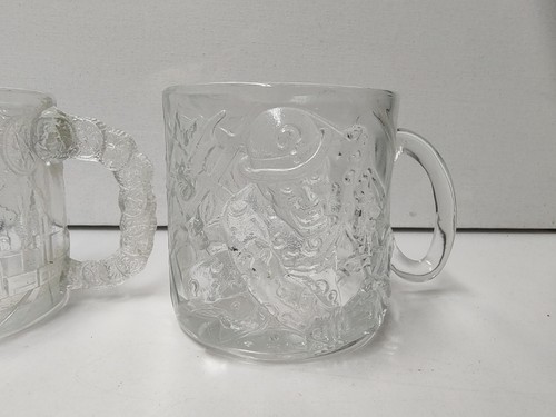 Taza de vidrio Batman Forever McDonald’s dos caras + The Riddler vintage 1995 DCComics - Imagen 2 de 7