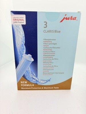JURA Claris Blue 71312 Filter Cartridge - Pack of 3