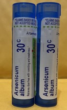 Boiron Homeopathic Arsenicum Album for Diarrhea and Vomiting 80 Count Lot of 2 