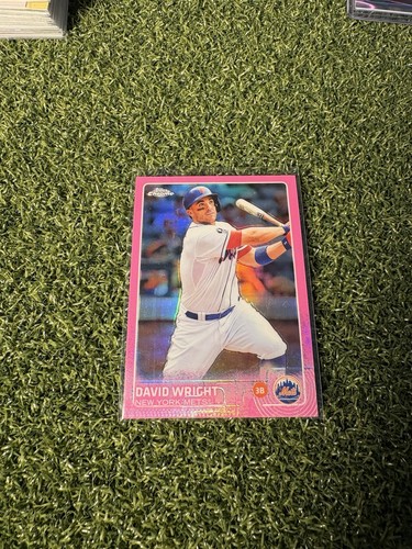 David Wright [Refractor] #102 2015 Topps Chrome card