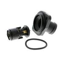 Thermostat KüHlmittel KüHlwasserthermostat FüR Audi A2 Seat Leon VW Golf Vemo