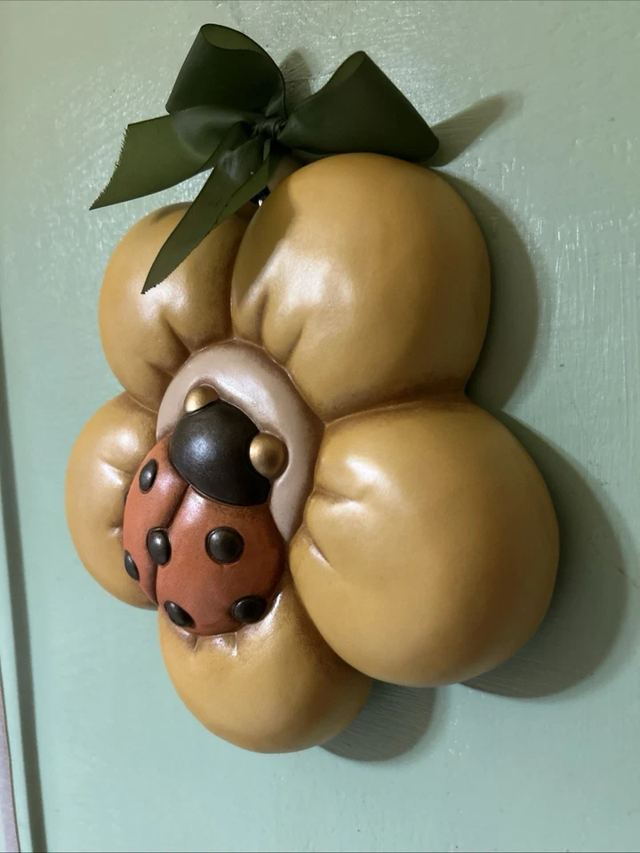 Thun Formella Country Maxi Vintage, Con Coccinella Su Fiore, Cm 24x26 - Immagine 2 di 4