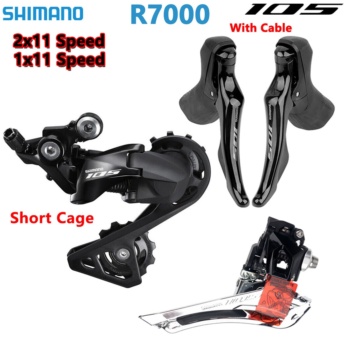 SHIMANO 105 R7000 STI レバー 2x11 Amazon | シマノ(SHIMANO
