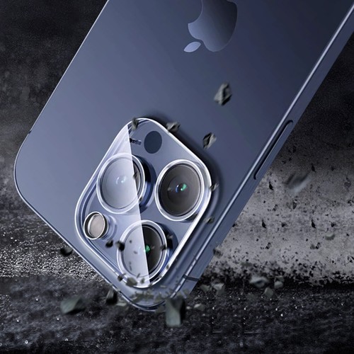 For iPhone 15 Plus Pro Max Tempered Glass Camera Lens Cover 9H Frame Protector - Picture 3 of 18