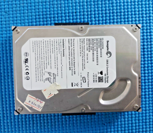SEAGATE 160GB 3,5" 7200 RPM SATA 3GB/S HDD FESTPLATTE 9BE112-510 ST3160212S - Bild 1 von 3