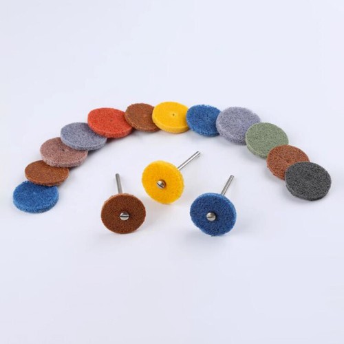 1" 26mm Nylon Fiber Buffing Wheel Pad Abrasive Grinding Polishing Rotary Tool - Picture 10 of 16