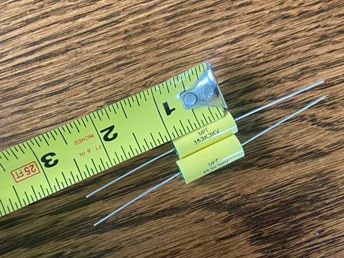 New 2000v MPT Axial Film Capacitor 2kv .005 .01 .022 .033 .047 .05 .1 .15 .22 uf - Picture 18 of 77
