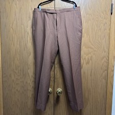 VTG 1960s 1970s Brown Sansabelt Bell-bottoms 40x32 Leisure Suit Men  s Pants