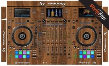 Pioneer DDJ-RZX  Wood 2  Protective Decal  StyleFlip Skins