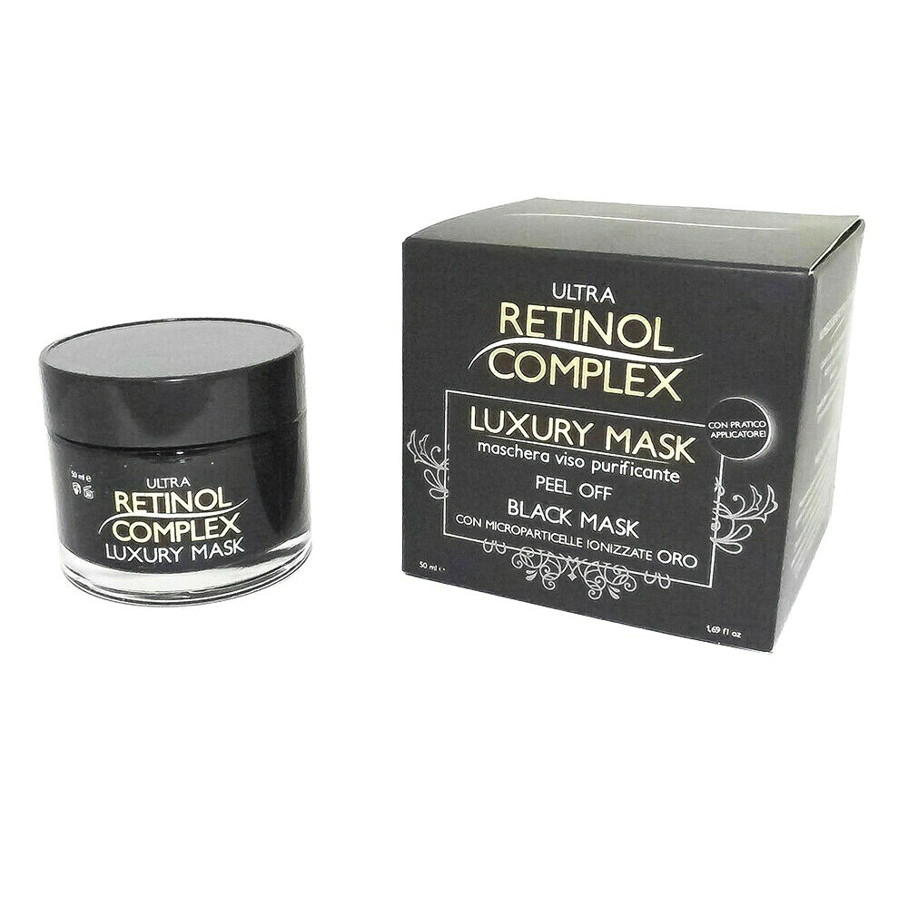 Immagine 2 - BLACK MASK MASCHERA PER IL VISO CREMA NERA PUNTI NERI PULIZIA DEL VISO PEEL OFF 