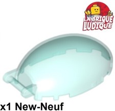 Lego 1X Parabrezza 6X4X2 1/3 Cockpit Bolla Blu Trasparente 87752