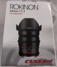Rokinon Cine DS DS24M-MFT 24mm T1.5 AS IF UMC Full Frame Cine Lens