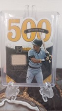 Baseball 500 HR club Barry Bonds panini game used bat relic 155/199 500 HR club