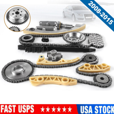 Timing Chains for 08-13 Chevrolet Malibu 10-15 Equinox L4 2.4L 2.2L 2.0L DOHC