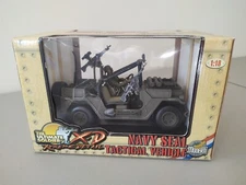 21st Century Toys Ultimate Soldier Navy Seal Tactical Jeep Xtreme Detai 1:18 NIB