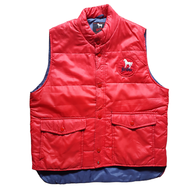 Vintage White Horse Whisky Vest Jacket size Large | eBay