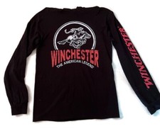 Vintage Winchester Long Sleeve Hooded T-Shirt