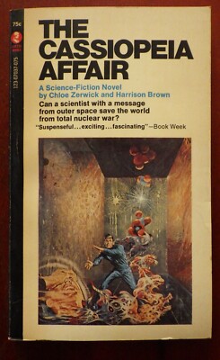 Chloe Zerwick & Harrison Brown THE CASSIOPEIA AFFAIR 1968 1st Ed Paperback